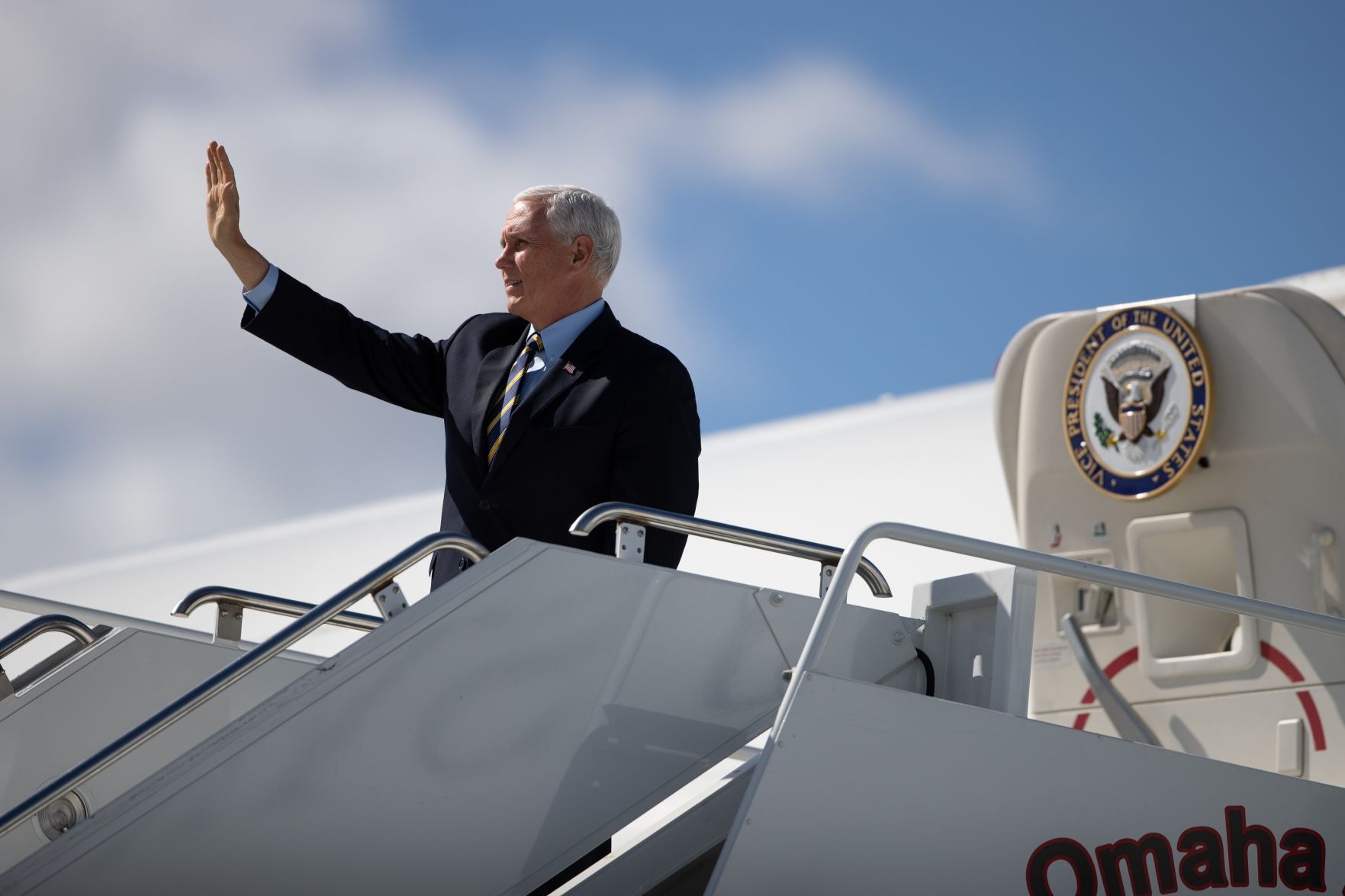 Pence visits Carter Lake